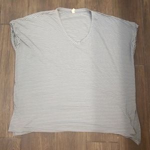 Striped Sky Blue Wishlist Tee